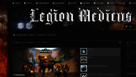 What Legion-medicus.de website looked like in 2017 (7 years ago)