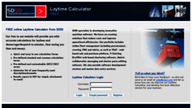 What Laytimecalculator.com website looked like in 2017 (7 years ago)