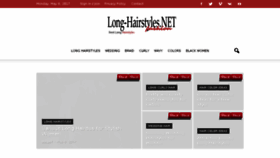 What Long-hairstyles.net website looked like in 2017 (7 years ago)