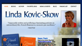 What Lindakovicskow.com website looked like in 2017 (7 years ago)