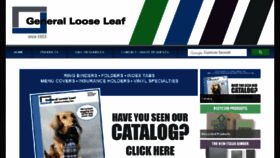 What Looseleaf.com website looked like in 2017 (7 years ago)