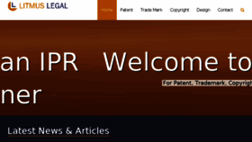 What Litmuslegal.com website looked like in 2017 (6 years ago)