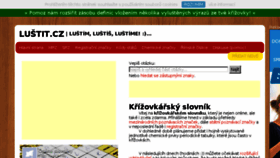 What Lustit.cz website looked like in 2017 (7 years ago)