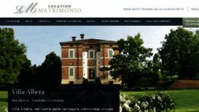 What Locationmatrimonio.it website looked like in 2017 (6 years ago)