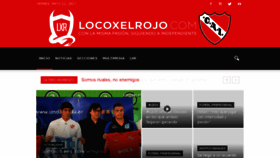 What Locoxelrojo.com.ar website looked like in 2017 (7 years ago)