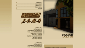 What Lama-srl.it website looked like in 2017 (6 years ago)