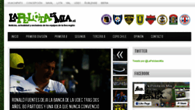 What Lapelotaesmia.cl website looked like in 2017 (8 years ago)