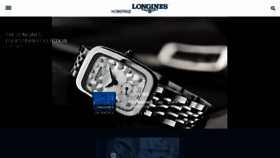 What Longines.es website looked like in 2017 (6 years ago)