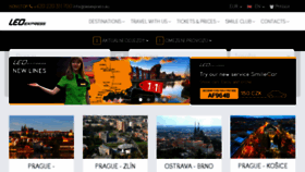 What Le.cz website looked like in 2017 (8 years ago)