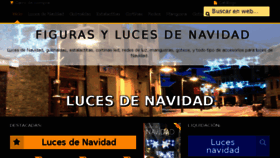 What Lucesdenavidad.com website looked like in 2017 (6 years ago)