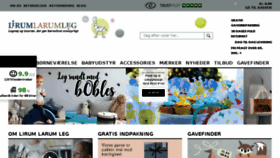 What Lirumlarumleg.dk website looked like in 2017 (7 years ago)