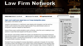 What Lawfirm-network.com website looked like in 2017 (6 years ago)