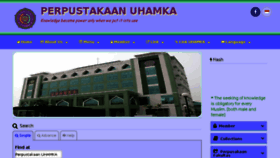 What Lib.uhamka.ac.id website looked like in 2017 (6 years ago)