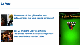 What Lavue.fr website looked like in 2017 (8 years ago)