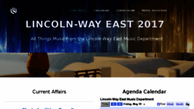 What Lwemusic.org website looked like in 2017 (8 years ago)