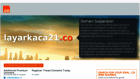 What Layarkaca21.co website looked like in 2017 (7 years ago)