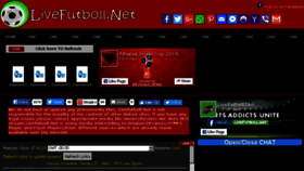 What Livefutboll.net website looked like in 2017 (6 years ago)