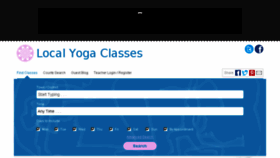 What Localyogaclasses.co.uk website looked like in 2017 (6 years ago)