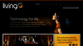 What Livingsound.com.au website looked like in 2017 (7 years ago)
