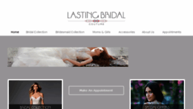 What Lastingbridalcouture.com website looked like in 2017 (6 years ago)