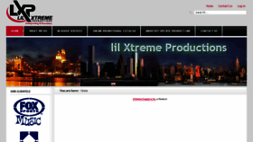 What Lilxtreme.com website looked like in 2017 (7 years ago)