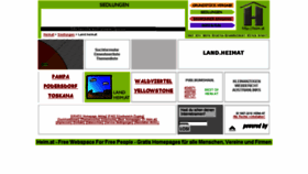 What Land.heim.at website looked like in 2017 (8 years ago)