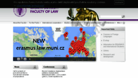What Law.muni.cz website looked like in 2017 (7 years ago)