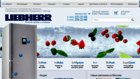 What Liebherr-bt.ru website looked like in 2017 (6 years ago)