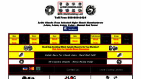What Lathe-chucks.com website looked like in 2017 (6 years ago)