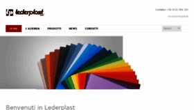 What Lederplast.com website looked like in 2017 (6 years ago)