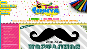 What Lacasadelcarnaval.cl website looked like in 2017 (6 years ago)