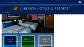 What Lakeviewhotels.com website looked like in 2017 (6 years ago)