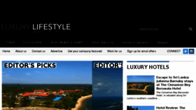 What Luxurylifestylemag.co.uk website looked like in 2017 (6 years ago)