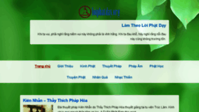 What Loiphatday.org website looked like in 2017 (6 years ago)