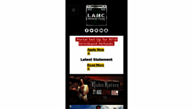 What Lamcproductions.com website looked like in 2017 (6 years ago)