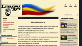 What Literaturasiarta.md website looked like in 2017 (6 years ago)