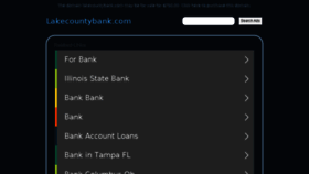 What Lakecountybank.com website looked like in 2017 (6 years ago)