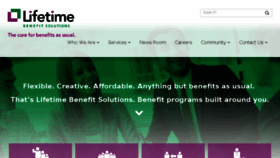 What Lifetimebenefitsolutions.com website looked like in 2017 (6 years ago)