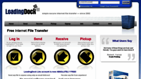 What Loadingdock.ca website looked like in 2017 (8 years ago)