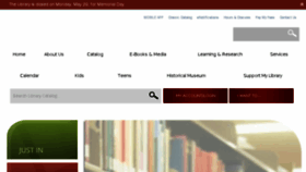 What Louisville-library.org website looked like in 2017 (6 years ago)