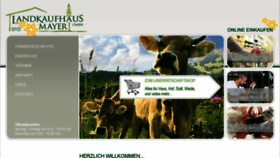 What Landkaufhausmayer.de website looked like in 2017 (7 years ago)