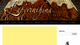 What Labyrinthina.com website looked like in 2017 (6 years ago)