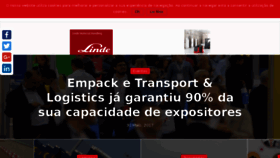 What Logisticaetransporteshoje.com website looked like in 2017 (6 years ago)