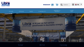 What Libra-energy.eu website looked like in 2017 (6 years ago)