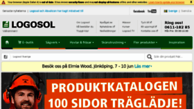 What Logosol.se website looked like in 2017 (6 years ago)