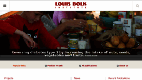 What Louisbolk.org website looked like in 2017 (6 years ago)