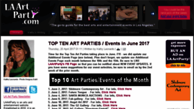 What Laartparty.com website looked like in 2017 (6 years ago)