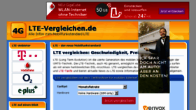 What Lte-vergleichen.de website looked like in 2017 (6 years ago)