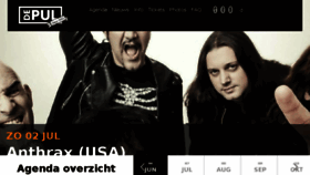 What Livepul.com website looked like in 2017 (8 years ago)
