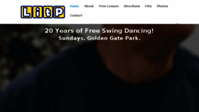 What Lindyinthepark.com website looked like in 2017 (6 years ago)